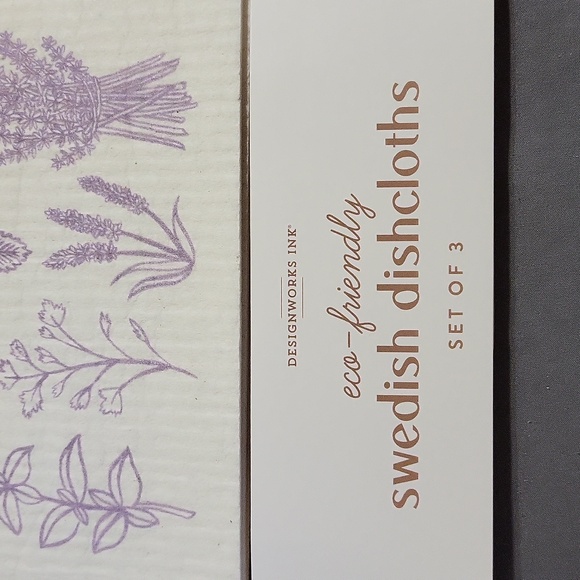 Designworks Ink, 2 sets of 3 Swedish dishcloths - Picture 3 of 11